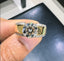 3.00CT Round Lab Diamond Men's Ring, Yellow Gold Statement Wedding Band