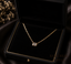 Bezel Set Emerald Cut Diamond Necklace | Solitaire Diamond Pendant | Minimalist Gold Necklace | Lab Grown Diamond Jewelry | Gift for Women