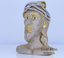 Jesus Bust Pendant | Iced Out Jesus Head Pendant | Hip Hop Diamond Bust Necklace | Gold Finish Religious Jewelry | Luxury Statement Pendant for Men