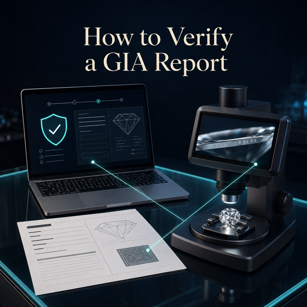 How to Verify a GIA Report