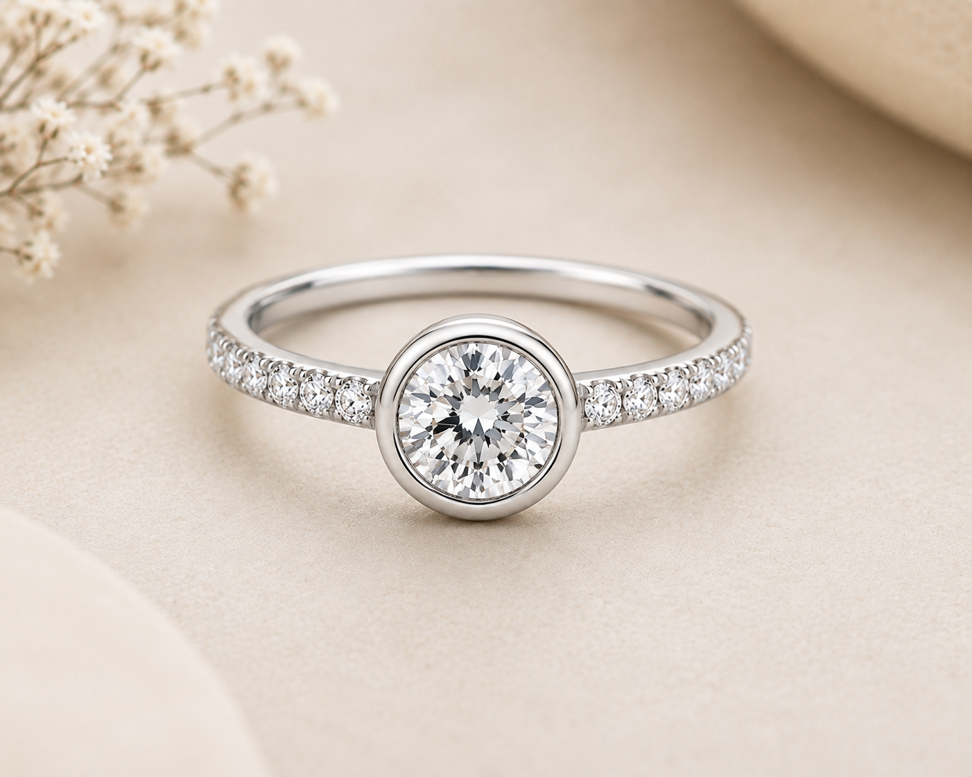 bezel setting
