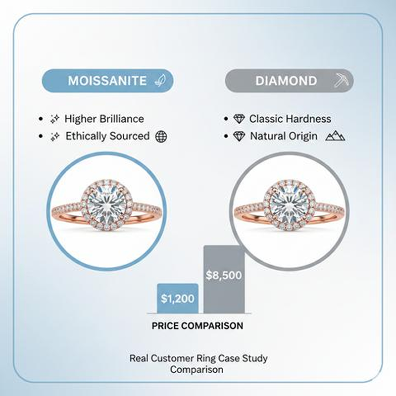 Moissanite vs Diamond: Complete Comparison