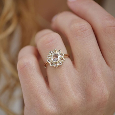 Rose Cut Rings