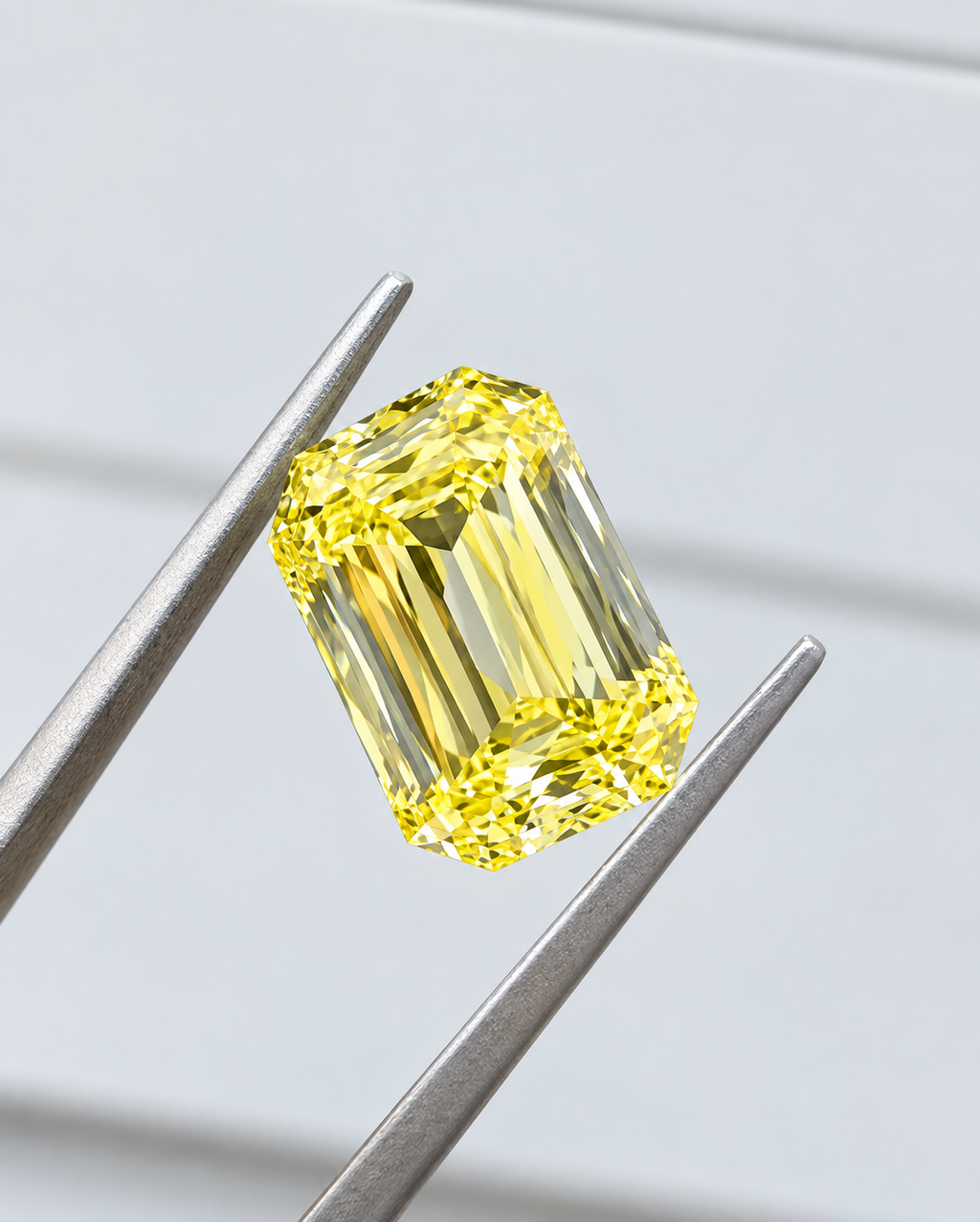 5.05CT Ashoka Cut Fancy Intense Yellow Diamond | Loose Yellow Diamond | Rare Fancy Color Diamond