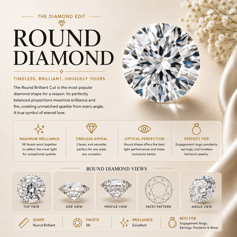 Round diamond