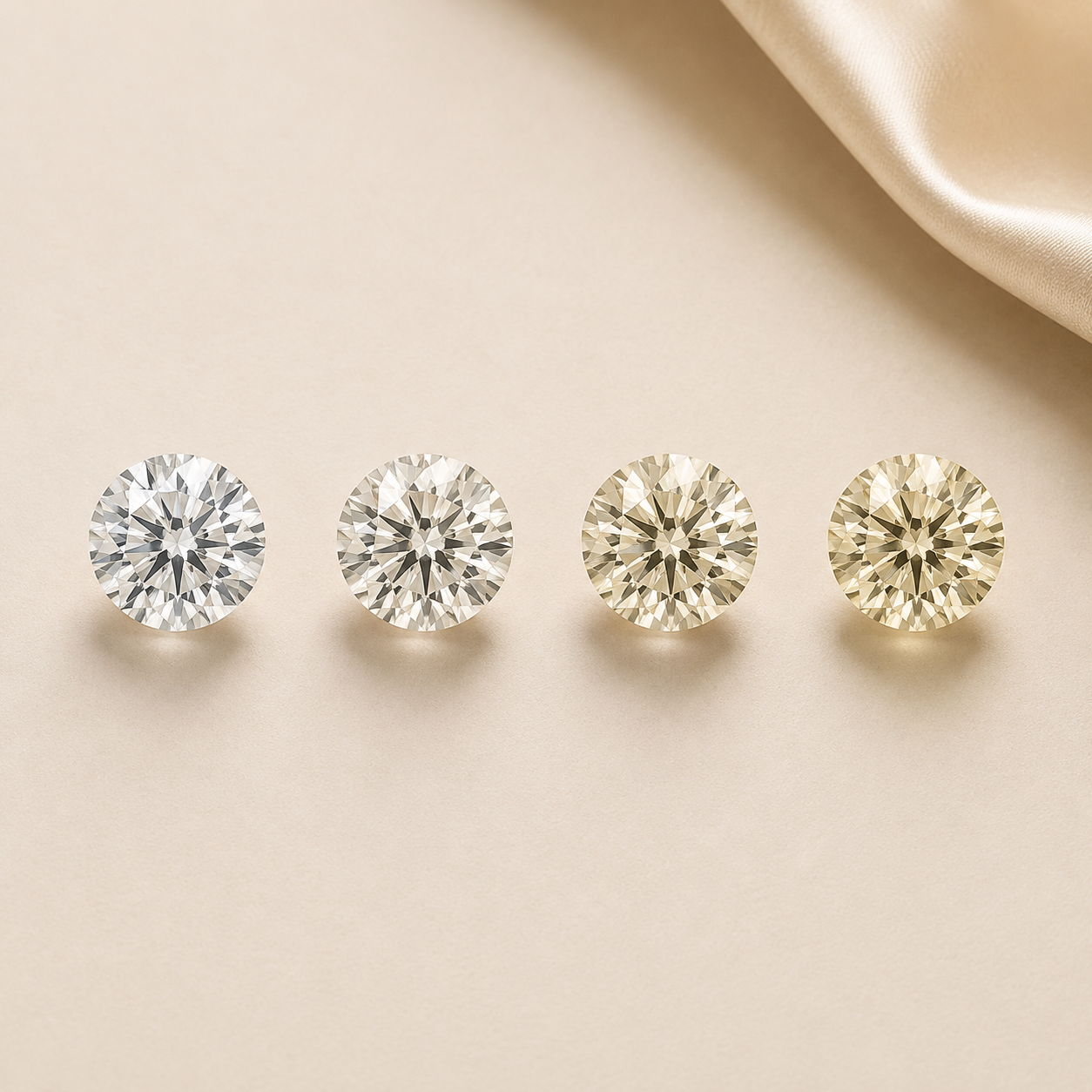 Diamond color detail