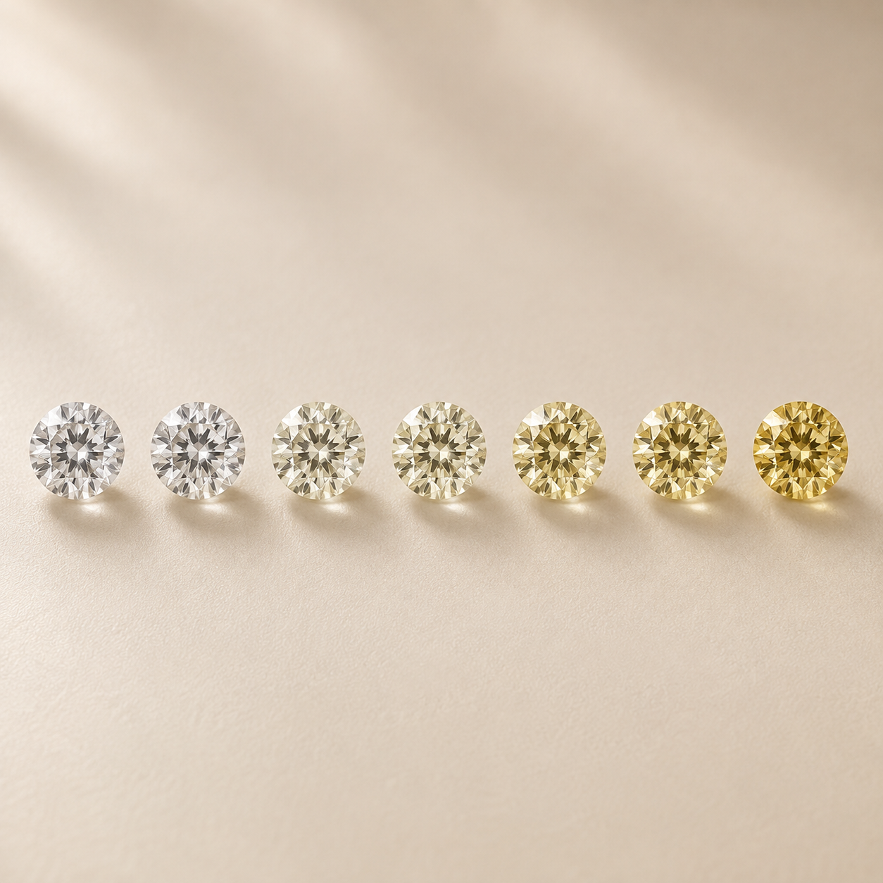 Diamond color detail