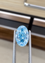 1.19CT Oval Cut Lab Grown Blue Diamond | Elegant Loose Oval Diamond | Certified Lab Created Diamond