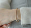Luxury Pavé Diamond Bangle Bracelet in 14K Rose Gold – Minimalist Diamond Hinged Bangle for Women