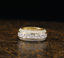 Princess Cut Diamond Wedding Band, Diamond Eternity Ring, Gold Anniversary Band, Princess Cut Wedding Ring, Stackable Diamond Band, Gift for Her