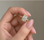 Radiant Cut Lab Grown Diamond Engagement Ring, Solitaire Diamond Ring, Yellow Gold Ring, IGI Diamond Ring, Promise Ring