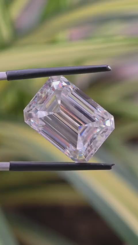 4.02 CT Emerald Cut Lab Grown Diamond | IGI Certified VS1 Diamond | Loose Emerald Diamond for Engagement Ring | Anniversary Gift