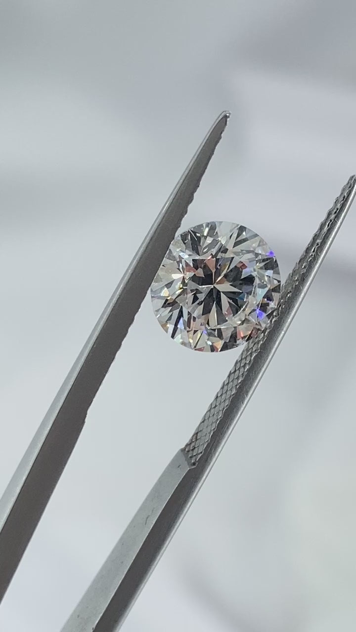 2Ct (1pcs ) + 3ct (2pcs) Round Brilliant Lab Grown Diamond, IGI Certified Loose Diamond, Ideal Cut Diamond For Engagement Ring & Jewelry Main image