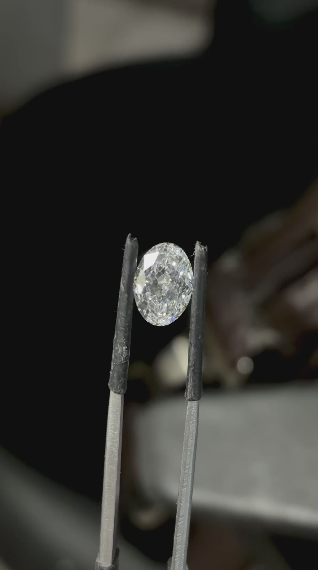 3.04CT Oval Cut Lab Grown Diamond | IGI Certified VS Diamond | Loose Oval Diamond for Engagement Ring | Sustainable Diamond Main image