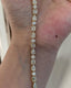 Multi Shape Lab Diamond Tennis Bracelet, 14K Yellow Gold Bezel Bracelet, Diamond Bracelet for Women, Anniversary Gift