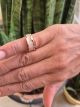 Lab-Grown Pink Round Diamond Ring 