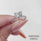 heart Lab Grown Diamond Engagement Ring