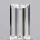 0.81 CT Baguette Cut Diamond VVS2 Clarity Certified Loose Diamond