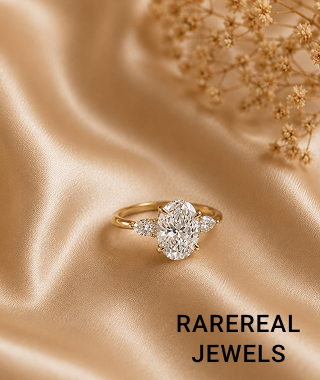  Oval Lab Grown Diamond Ring: Yellow Gold Marquise Side Stone