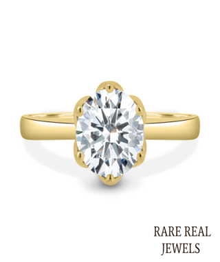 Lab Grown Diamond Engagement Ring: 1.20 CTW