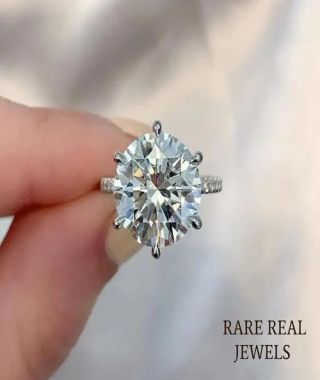 3.00 ct Round Lab Diamond Engagement Ring