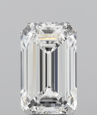 2 CT Emerald Cut Diamond VS1 Clarity Certified Loose Diamond