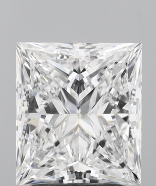2 CT Princess Cut Diamond VS2 Clarity Certified Loose Diamond