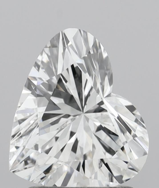Heart Shape 1.07 CT Diamond VVS2 Clarity E Color Loose Diamond