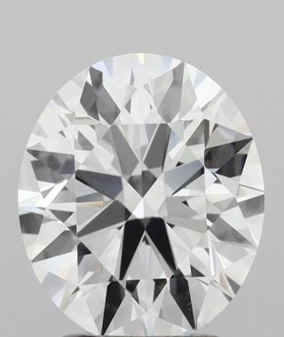 2.02 CT Round Brilliant Cut Loose Diamond | D Color VS2 Clarity | Certified Natural Diamond