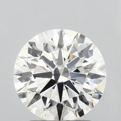 3.01CT Round G Color VS2 Clarity Lab Created Loose Diamond, IGI Certified Diamond