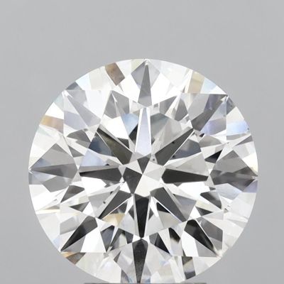 5.01CT Round G Color VS2 Clarity Lab Created Loose Diamond, IGI Certified Diamond